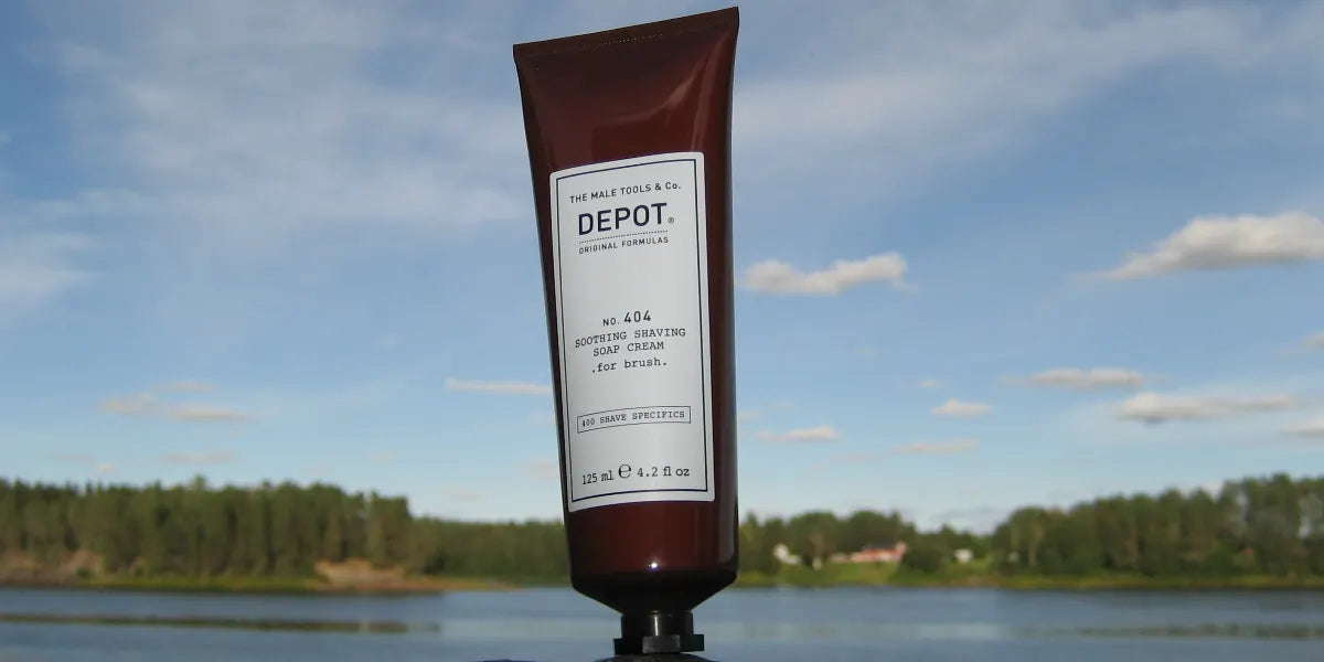 Depot No.404 Soothing Shaving Soap Cream For Brush Recension