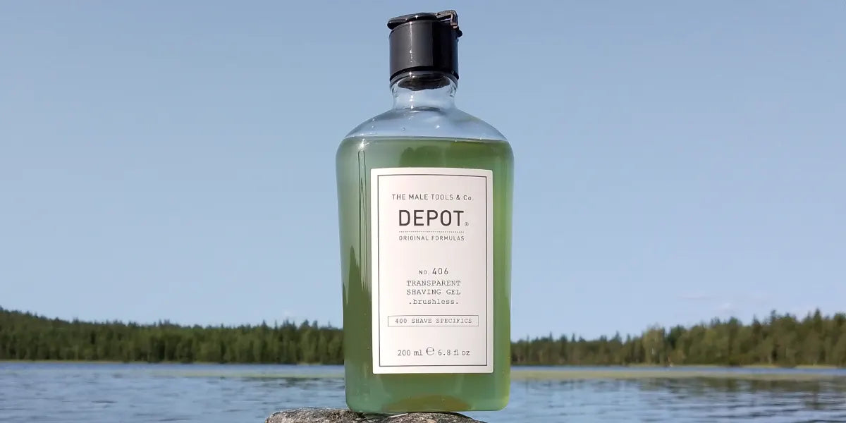 Depot No.406 Transparent Shaving Gel Recension
