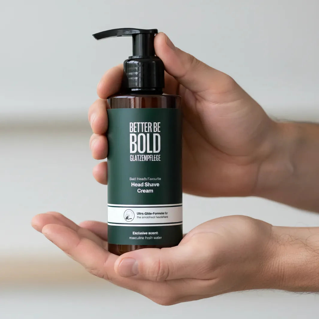 Head Shave Cream från Better Be Bold – för dig som vill raka huvudet själv
