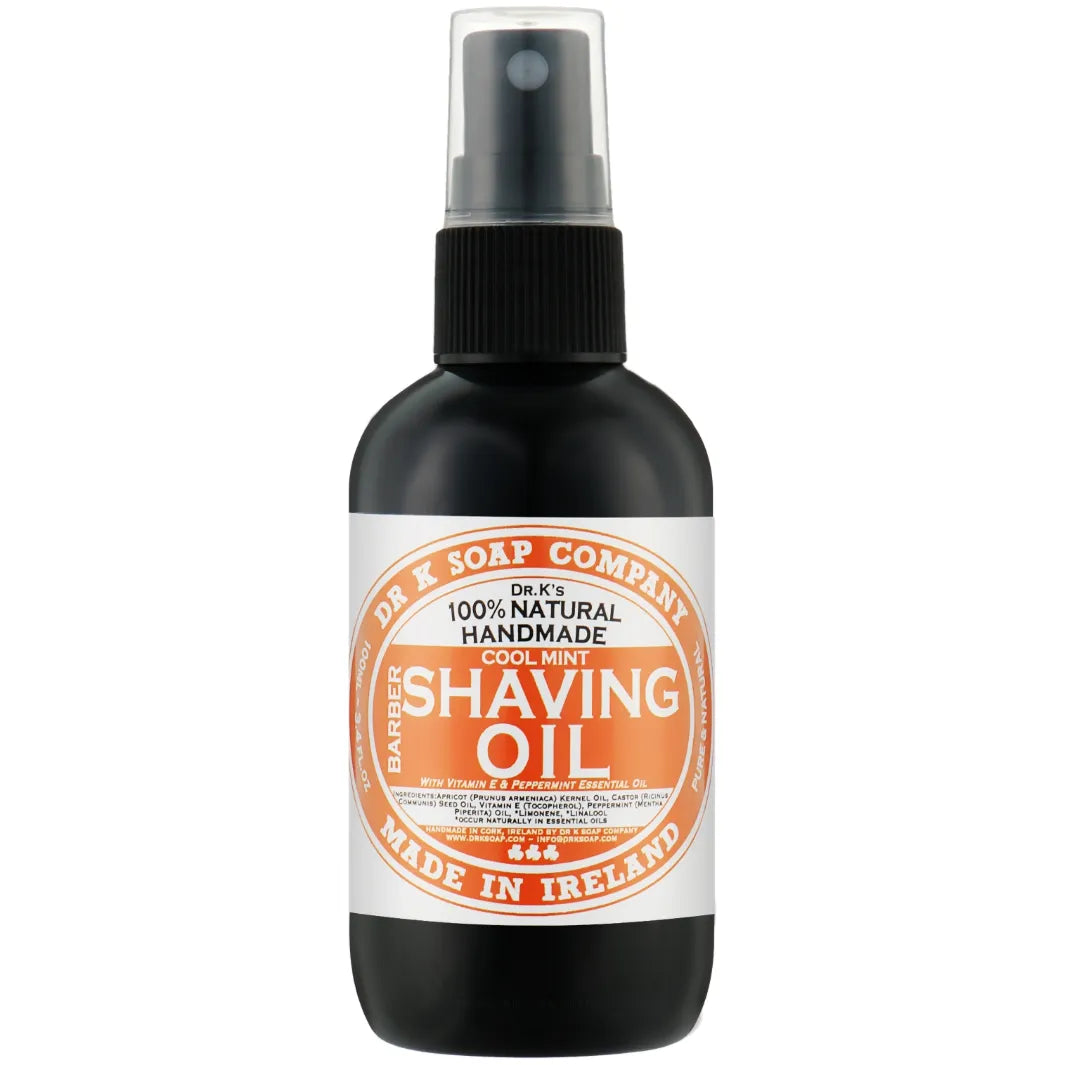 Dr K Soap Company Shaving Oil Cool Mint 100ml