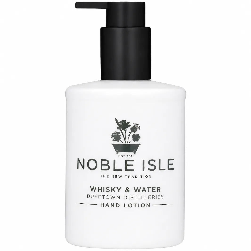 Noble Isle Whisky & Water Hand Lotion