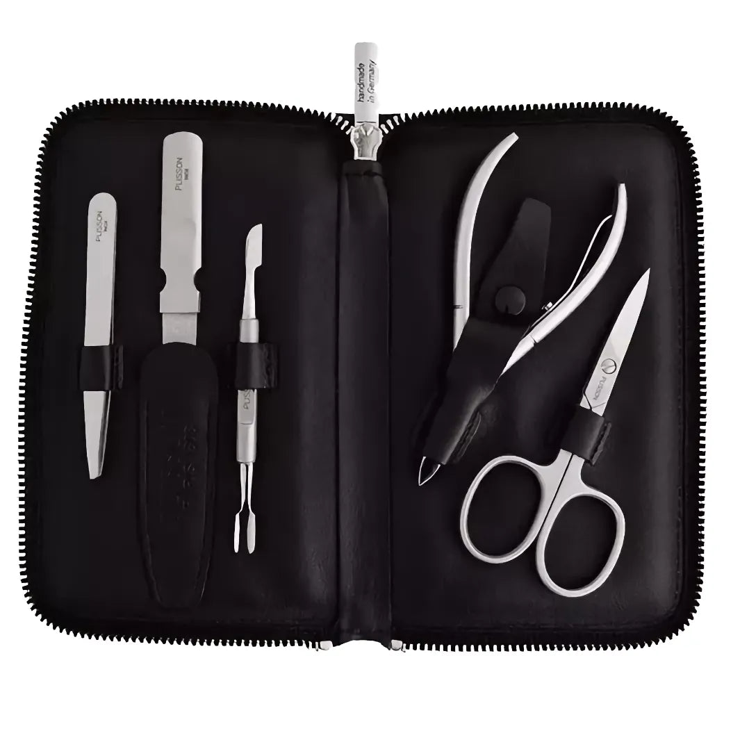 Plisson 5-Piece Manicure Set Black