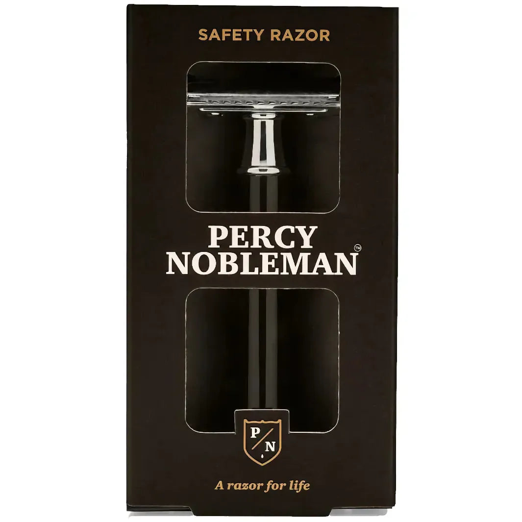 Förpackningen på Percy Nobleman Safety Razor