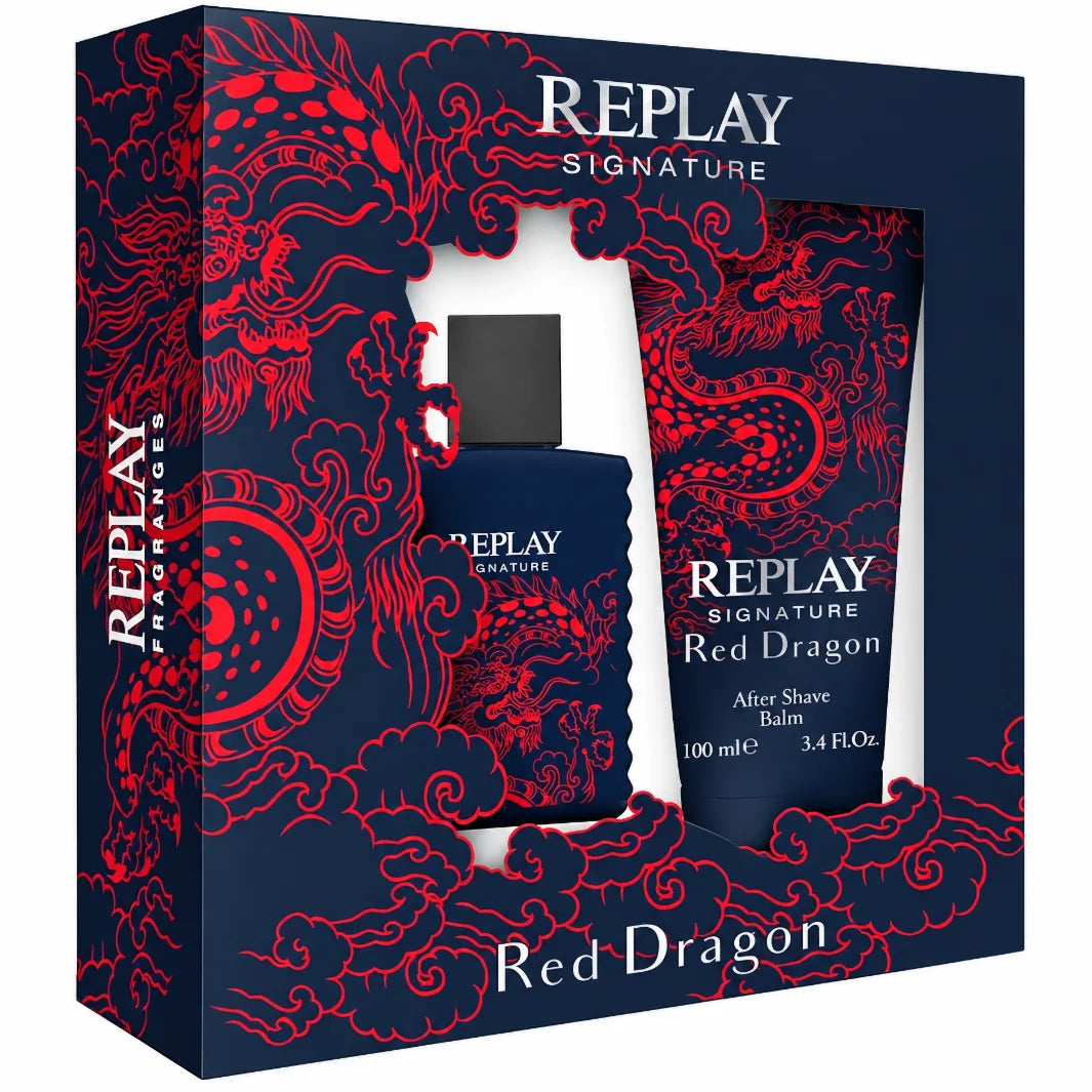 Replay Signature Red Dragon Gift Box