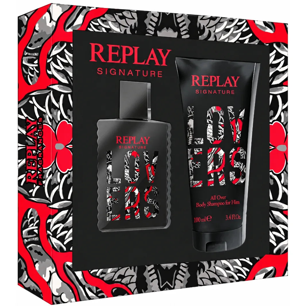 Replay Signature Lovers For Man Gift Box