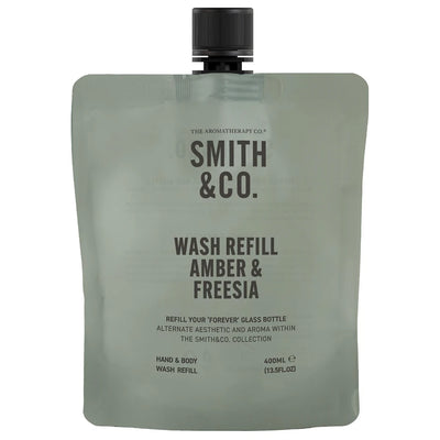 Smith & Co Hand & Body Wash Refill Amber & Freesia