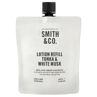 Smith & Co Hand & Body Lotion Refill Tonka & White Musk