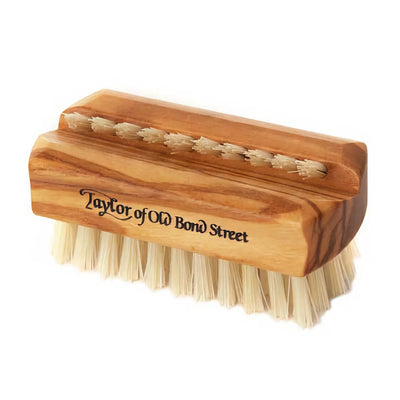 Taylor of Old Bond Street Small Olivewood Nail Brush