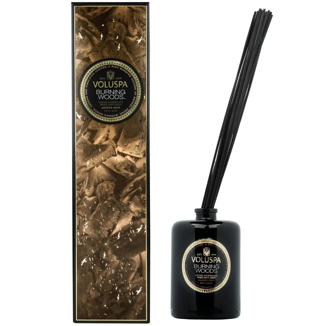 Voluspa Maison Burning Woods Reed Diffuser