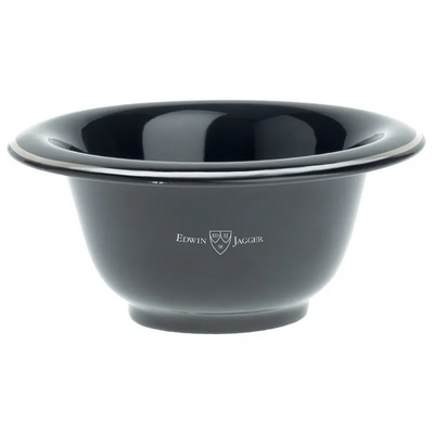 Edwin Jagger Black Porcelain Shaving Bowl