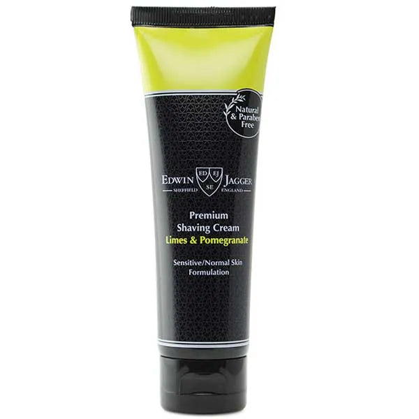 Edwin Jagger Premium Shaving Cream Limes & Pomegranate Tube