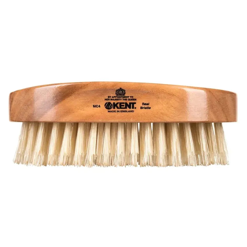 Kent Brushes Cherrywood Oval Travel Brush