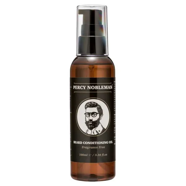 Percy Nobleman Beard Oil Fragrance Free
