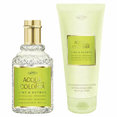 4711 Acqua Colonia Lime & Nutmeg EdC + Body Lotion