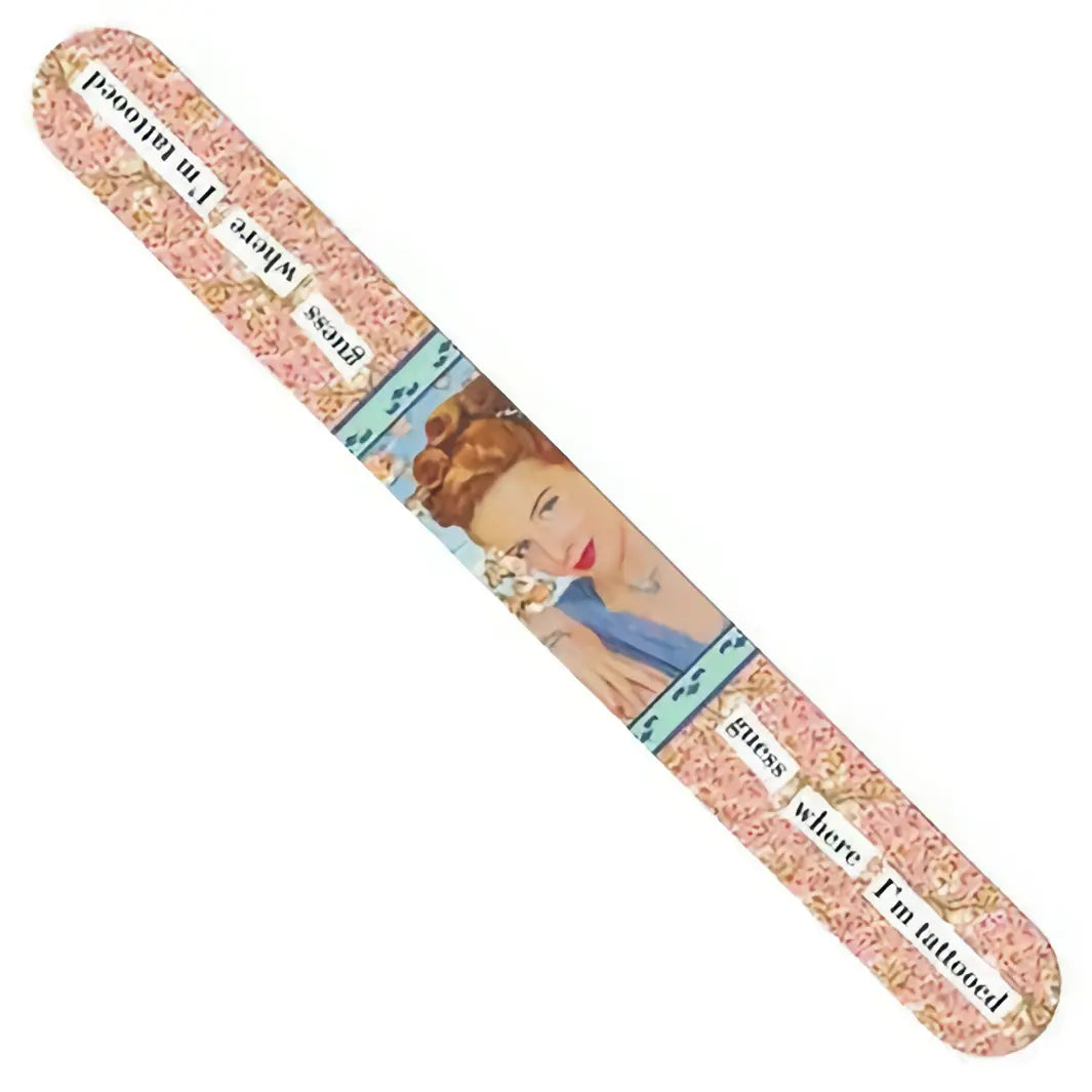 Anne Taintor Nail File Guess Where I’m Tattooed