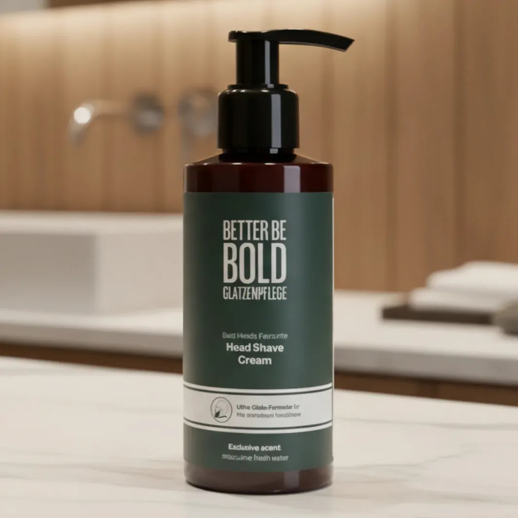 Rakkräm för huvudet hos Glamazon – Better Be Bold Head Shave Cream