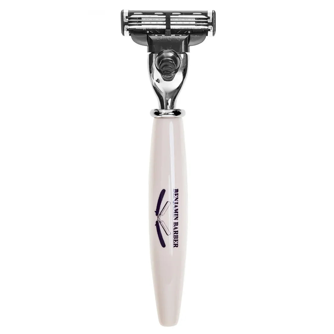 Benjamin Barber Duke Mach3 Razor Ivory