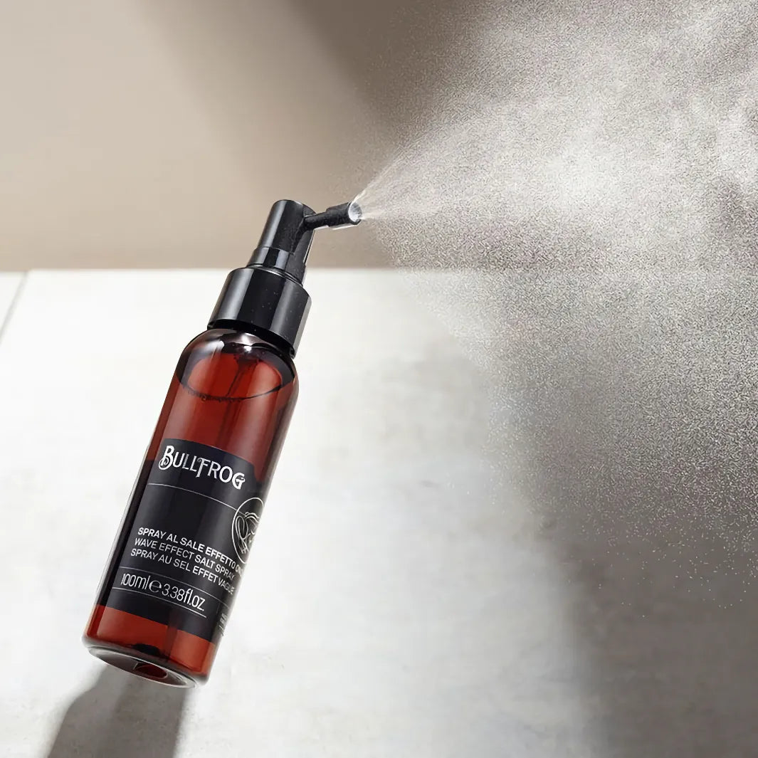 Formulan på Bullfrog Wave Effect Salt Spray