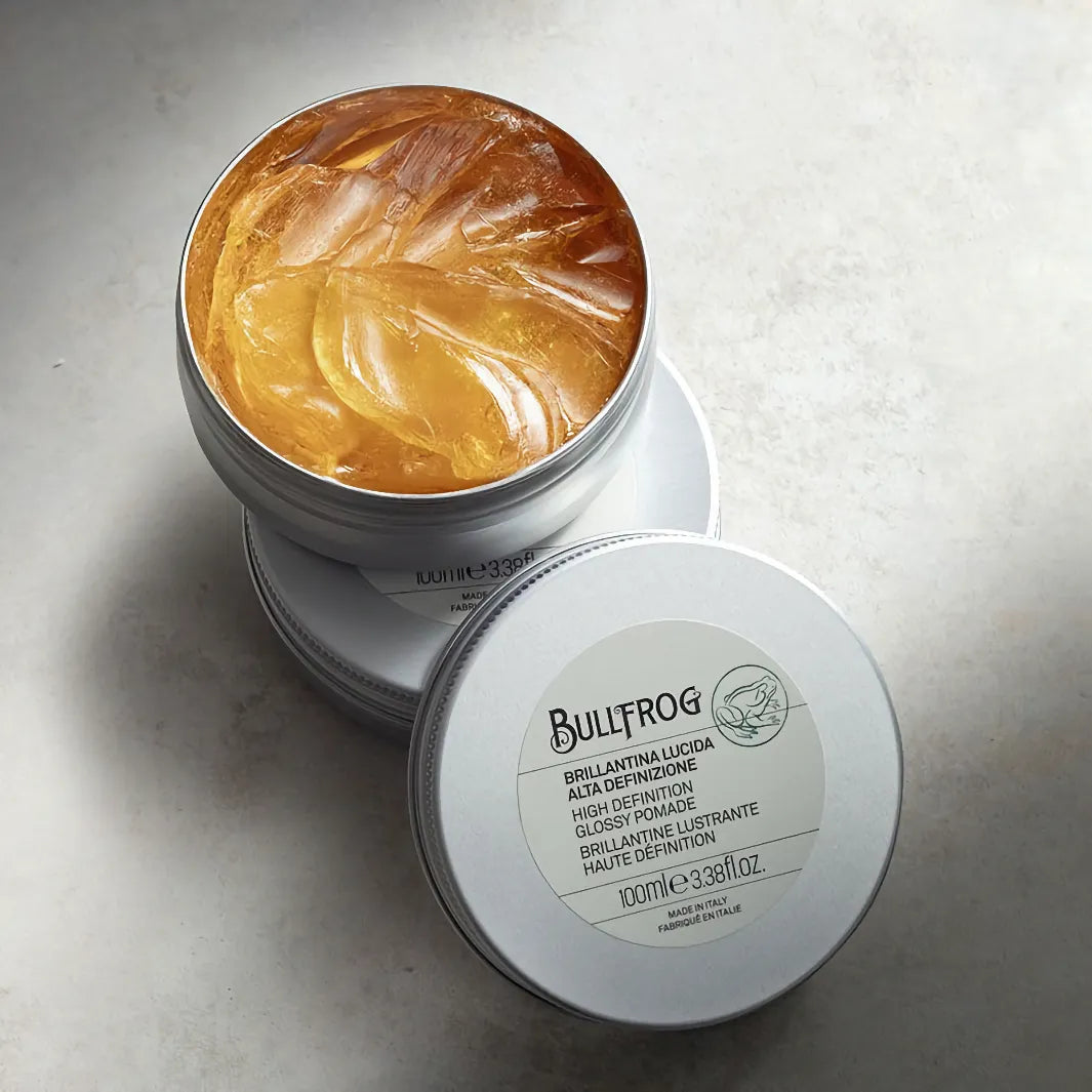Formulan på Bullfrog High Definition Glossy Pomade