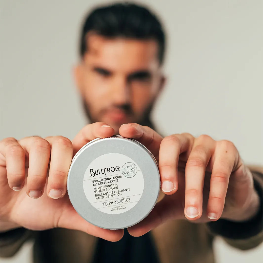 Burken på Bullfrog High Definition Glossy Pomade