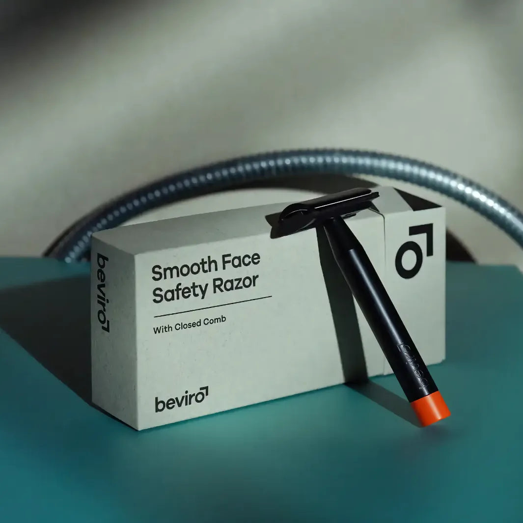 Rakning med Beviro Smooth Face Safety Razor