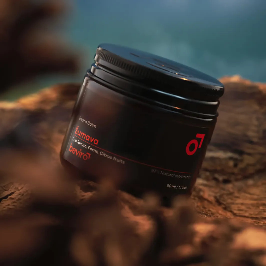 Burken på Beviro Beard Balm Šumava