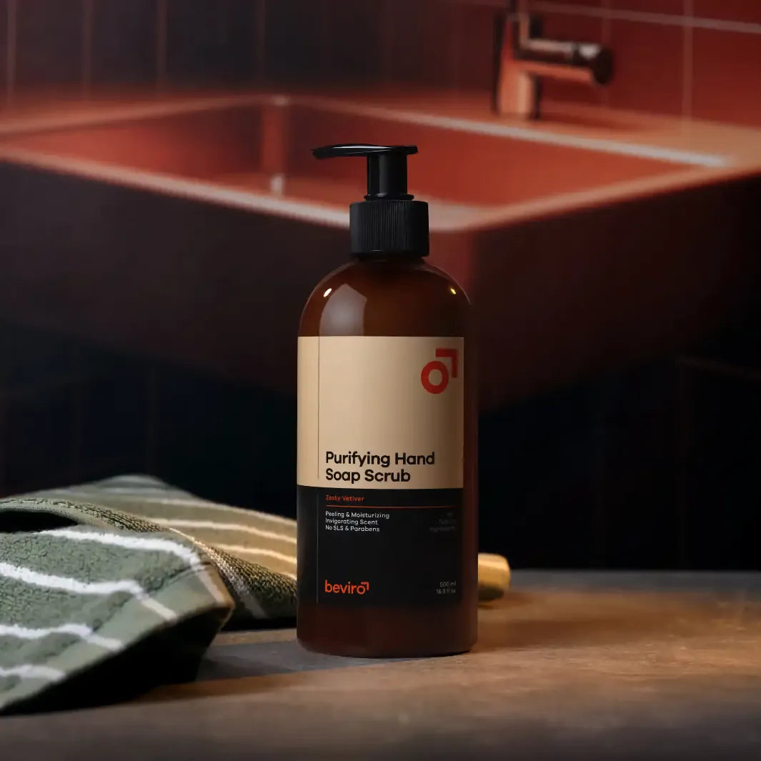 Exfolierande flytande handtvål från Beviro