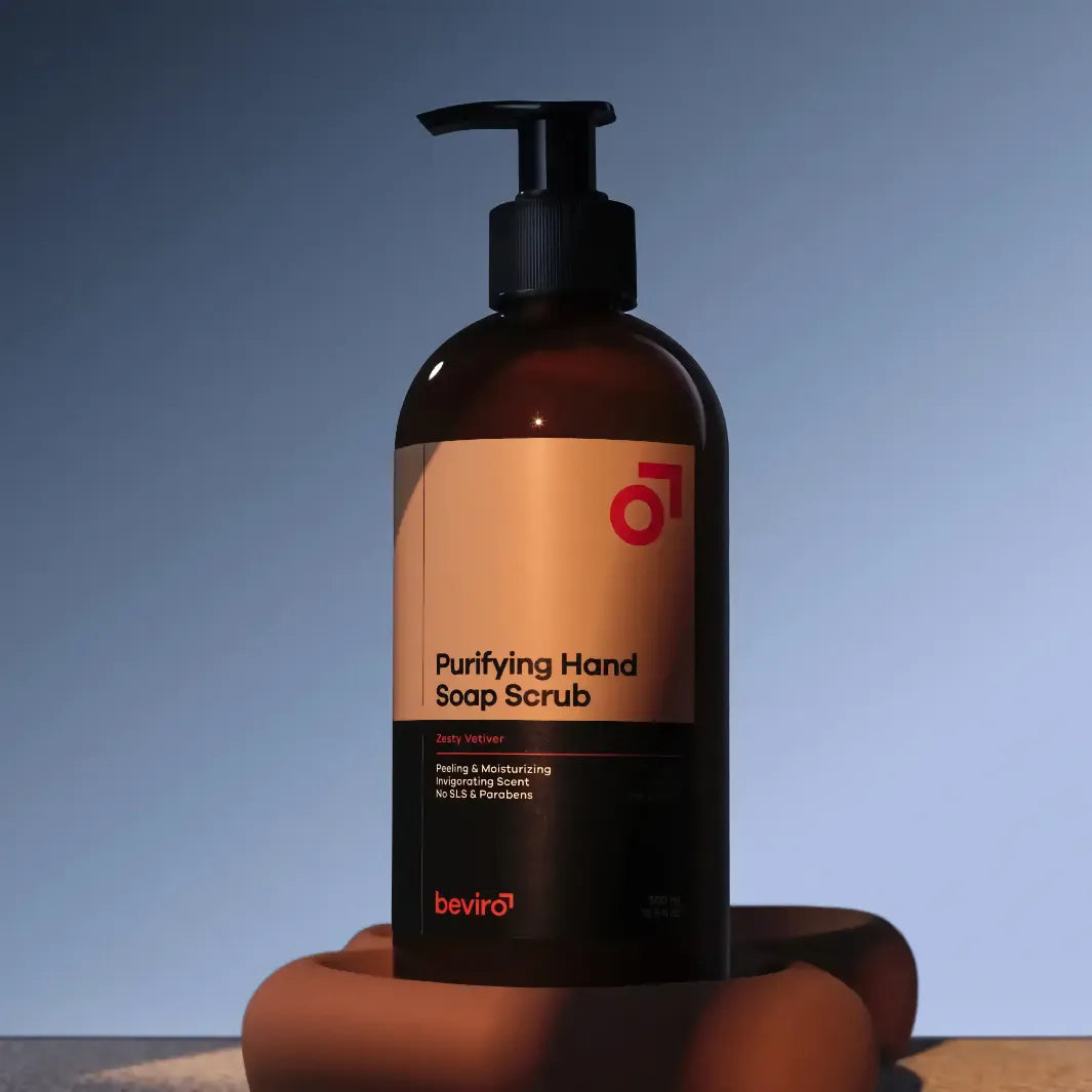 Flaskan på Beviro Purifying Hand Soap Scrub