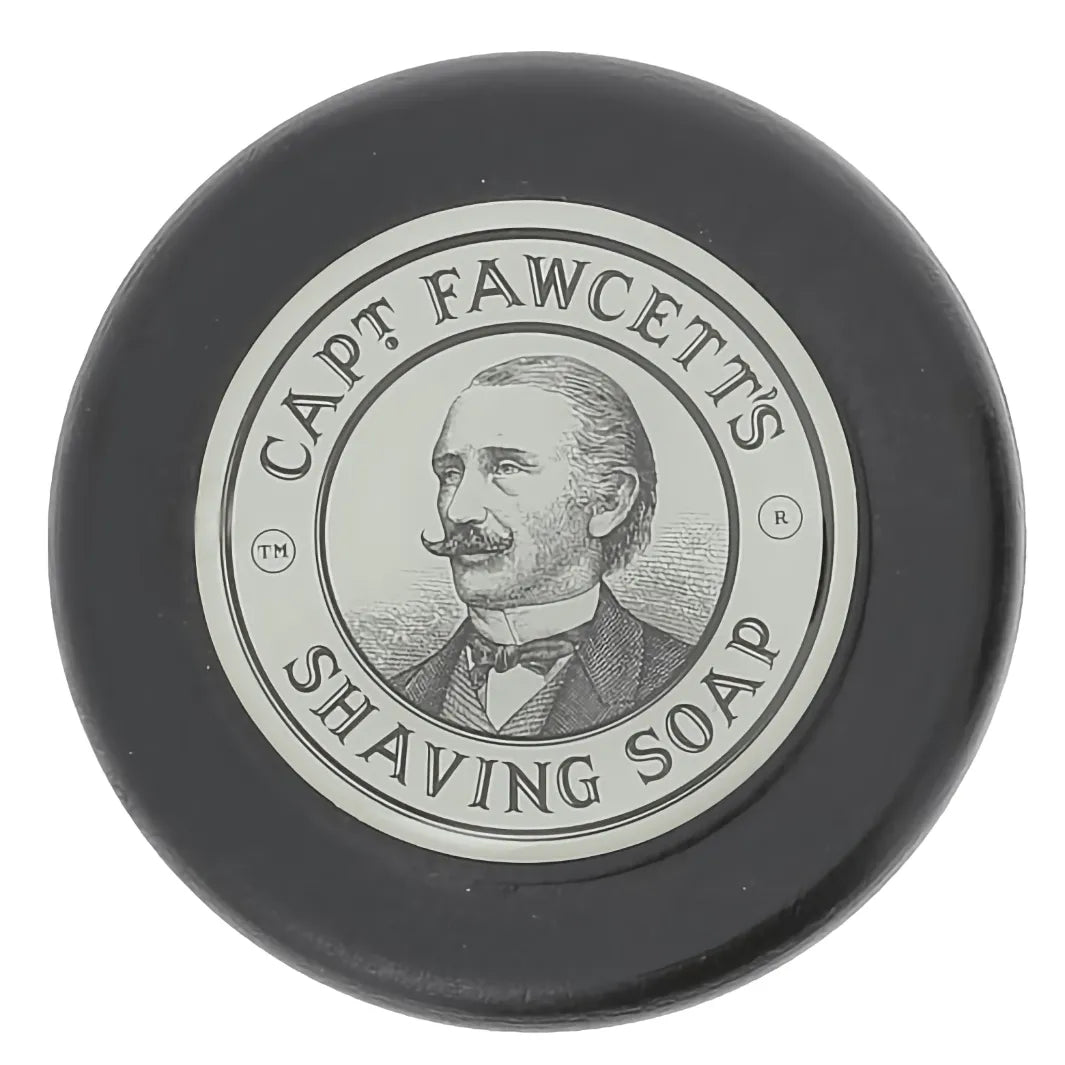 Captain Fawcett Shaving Soap with Bowl