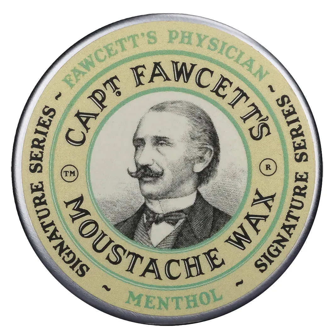 Captain Fawcett Moustache Wax Physician