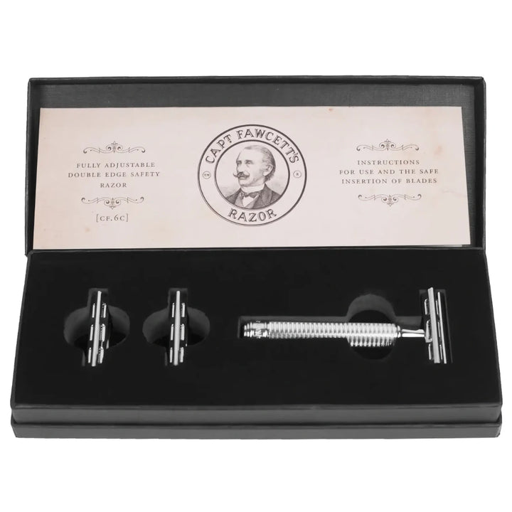 Captain Fawcett Fully Adjustable Double Edged Razor