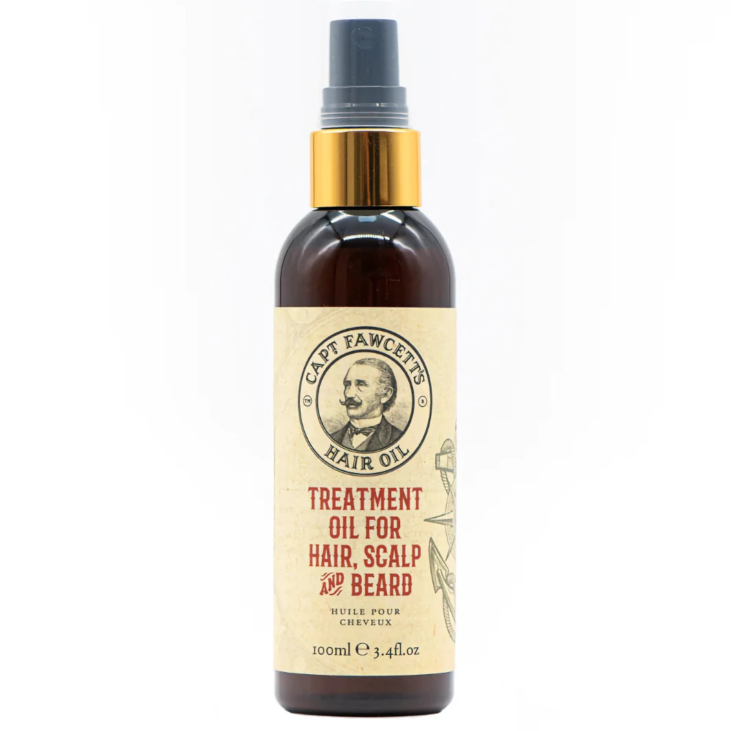 Captain Fawcett Treatment Oil for Hair, Scalp & Beard