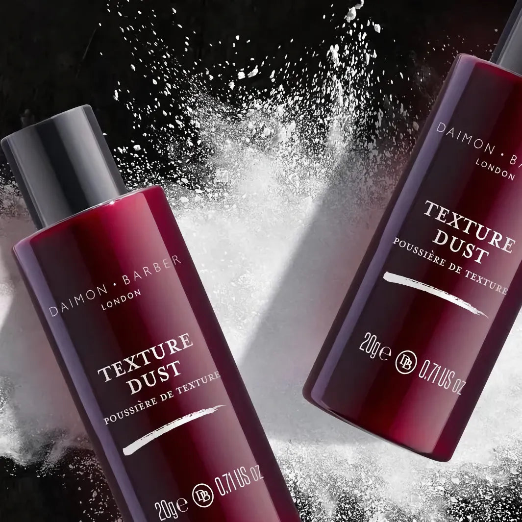 Daimon Barber Texture Dust stylingpuder för män med matt finish och volym