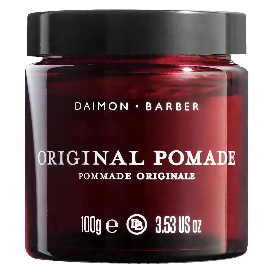 Daimon Barber Original Pomade 100 g – pomada för tunt hår med medium stadga och naturlig glans