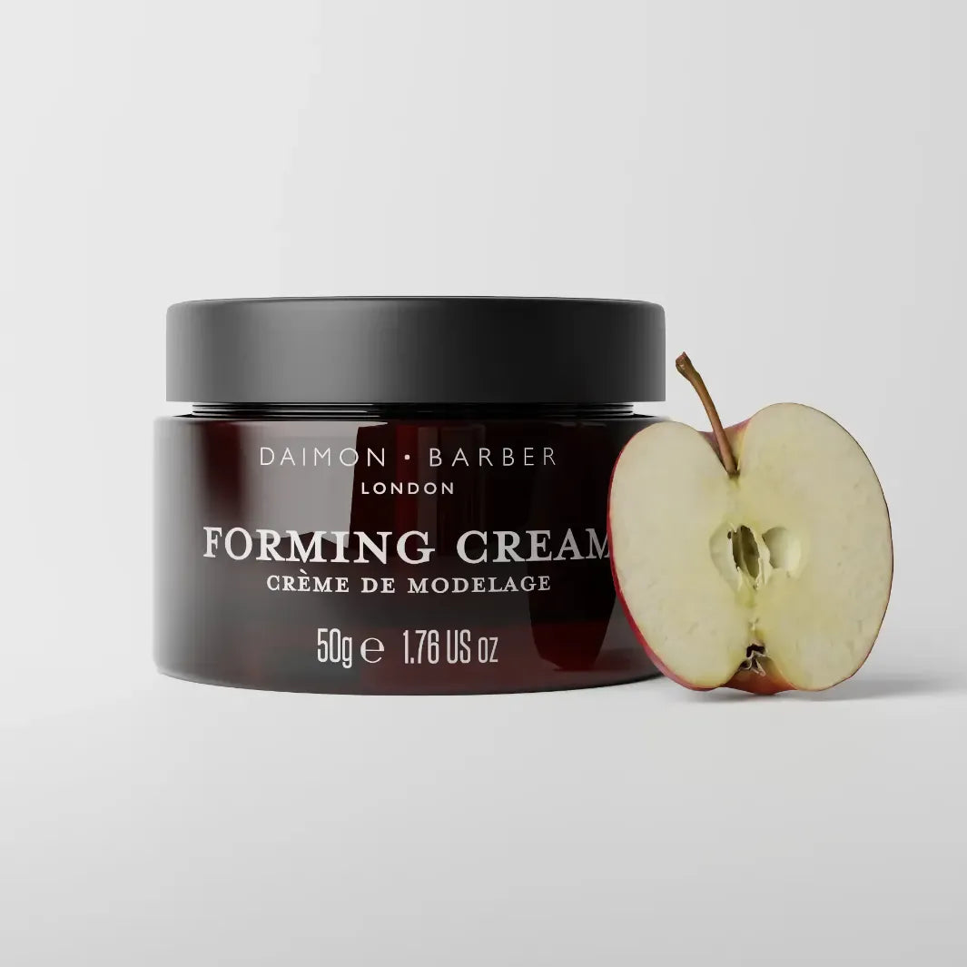 Daimon Barber Forming Cream 50 g med äppelfröolja för naturlig styling