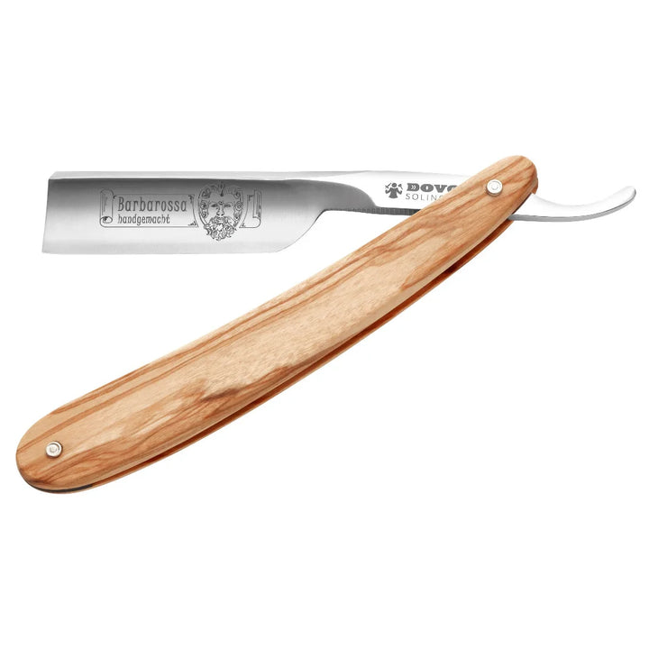 Dovo Barbarossa Cut-Throat Razor Olive Wood 5/8