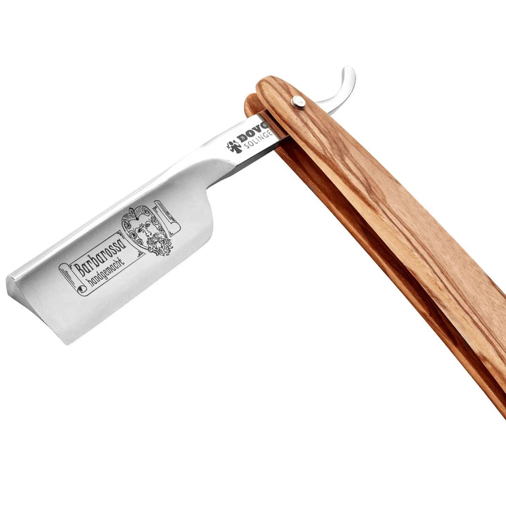 Dovo Barbarossa Cut-Throat Razor Olive Wood 5/8