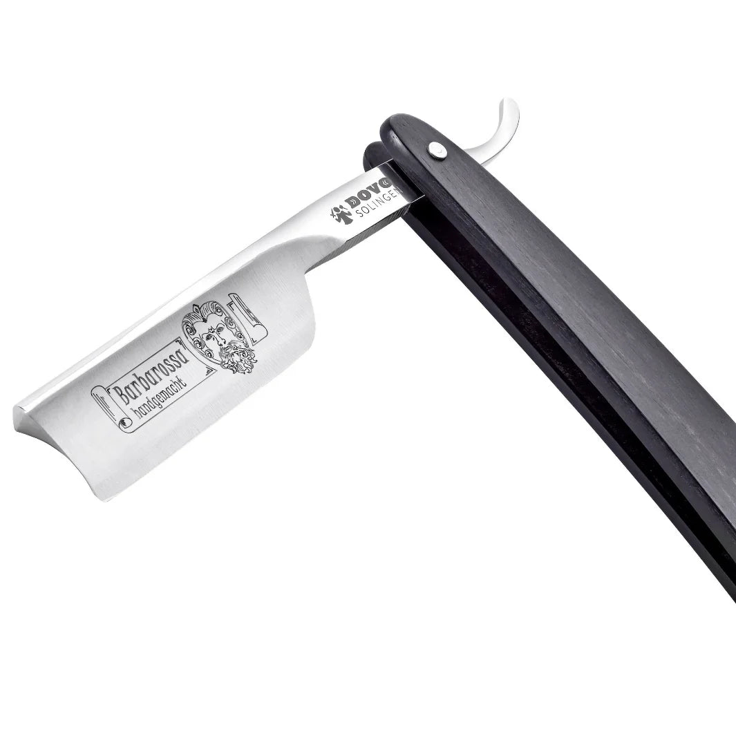 Dovo Barbarossa Cut-Throat Razor Black Ebony 5/8