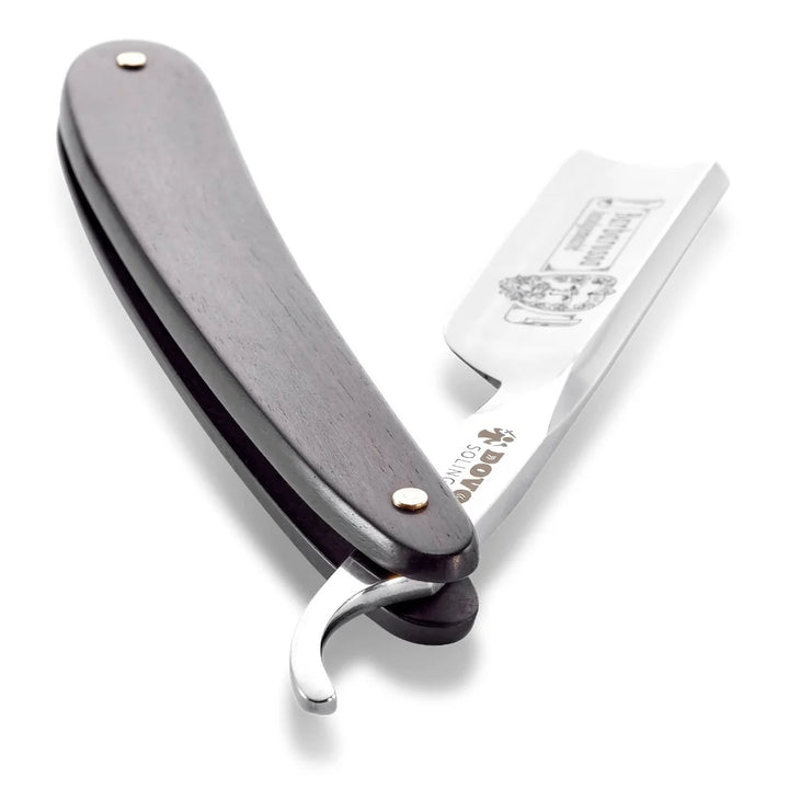 Dovo Barbarossa Cut-Throat Razor Black Ebony 5/8