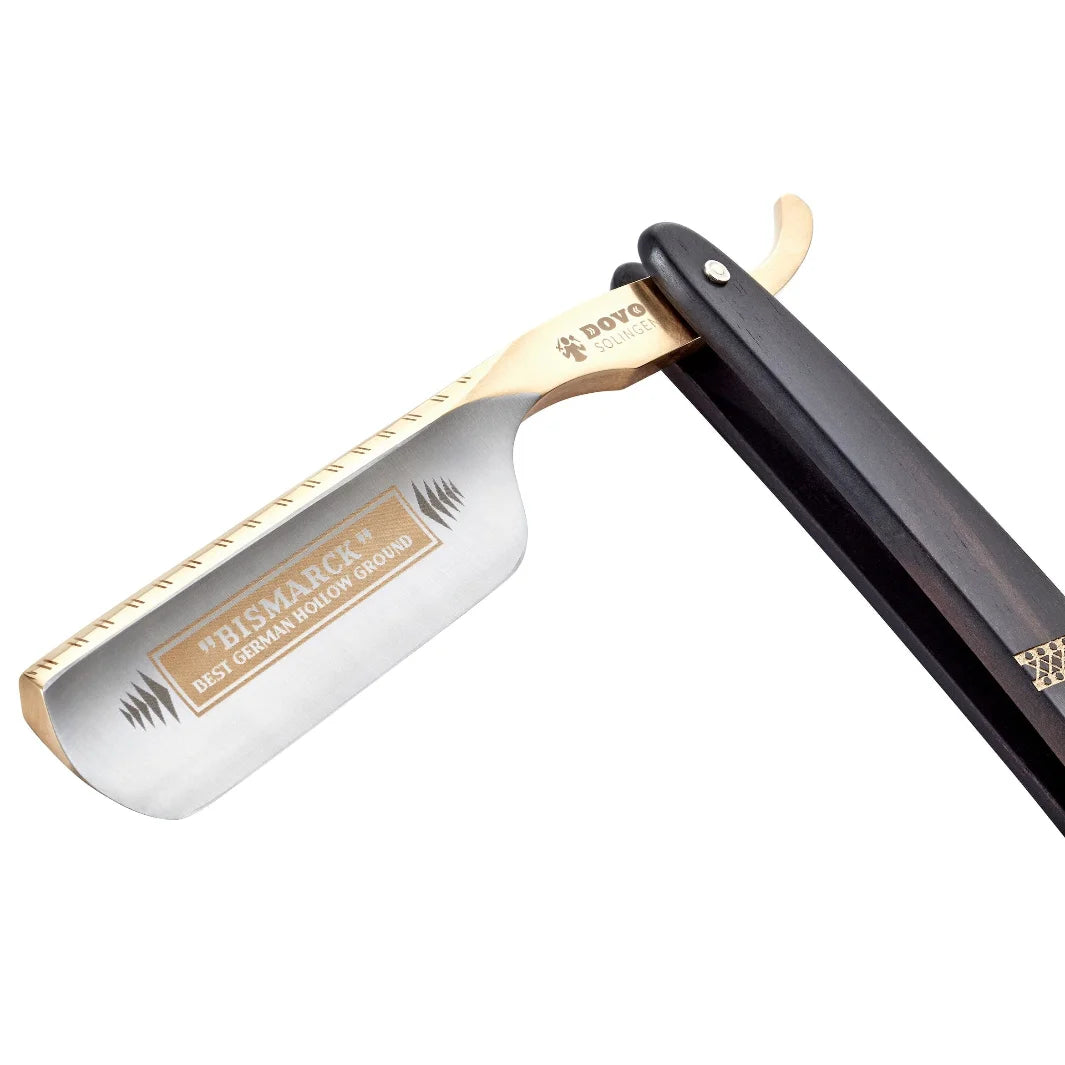 Dovo Bismarck Cut-Throat Razor Black Ebony 6/8