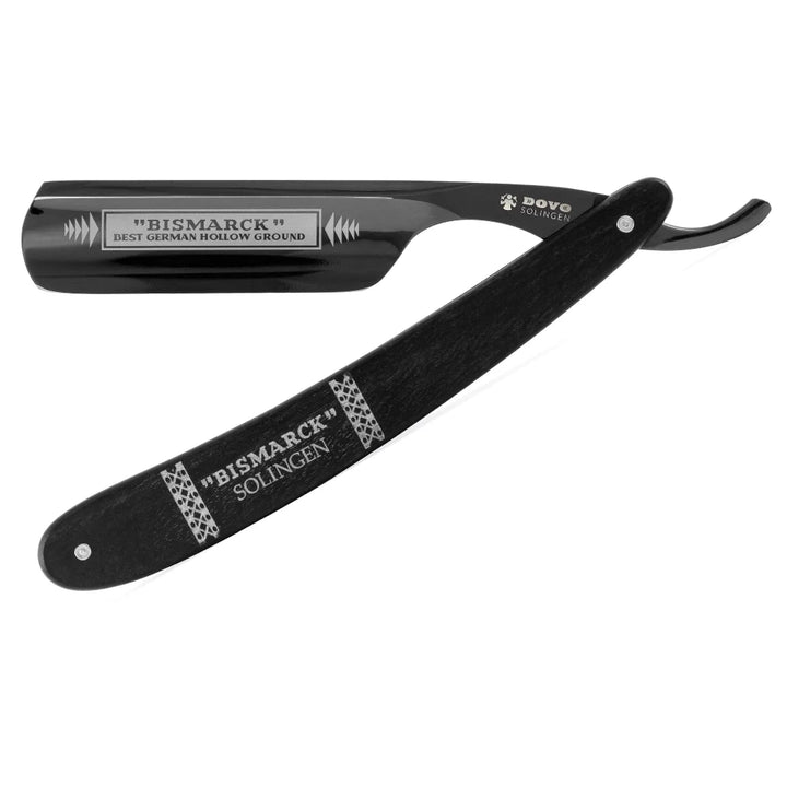 Dovo Bismarck Cut-Throat Razor The Black Prince 6/8