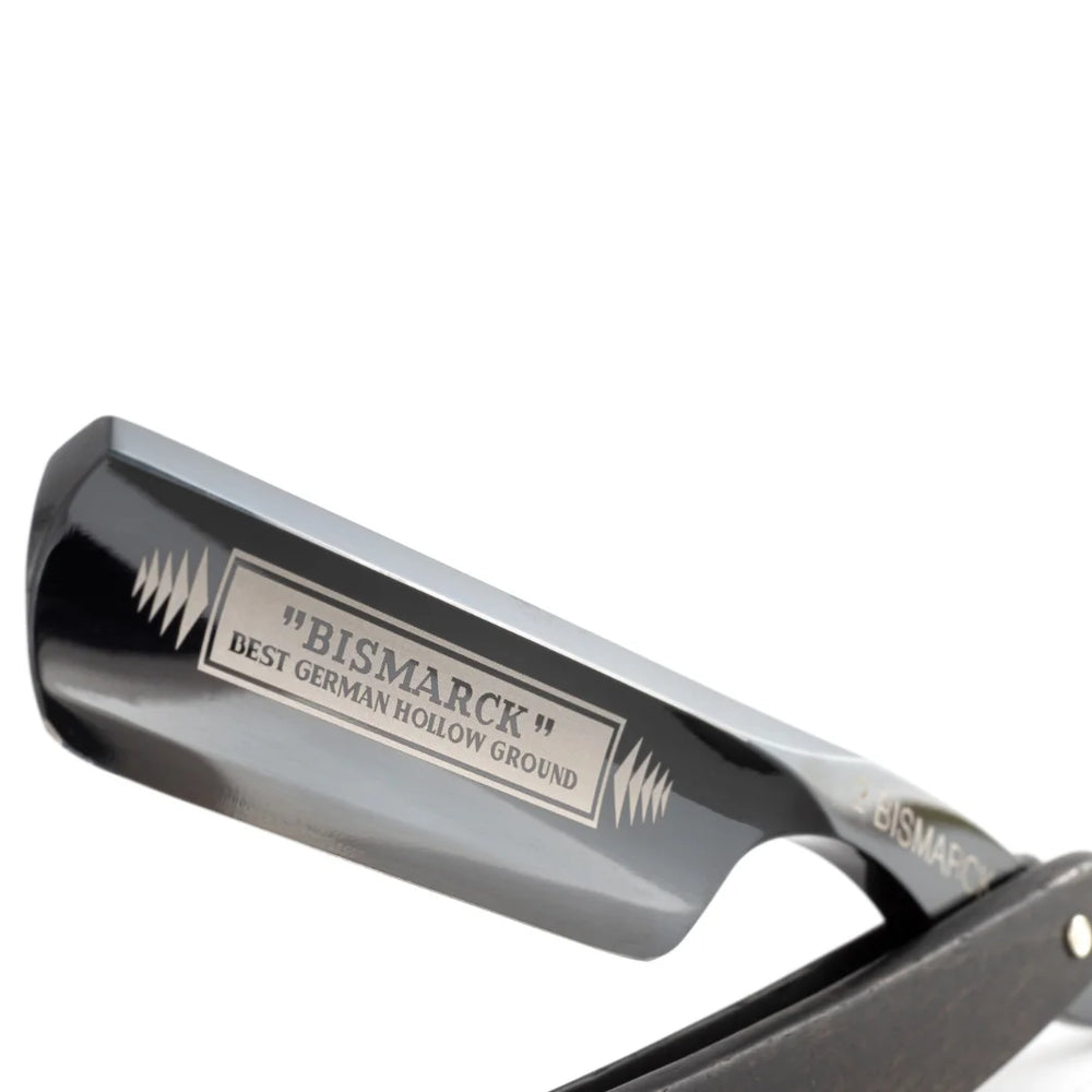 Dovo Bismarck Cut-Throat Razor The Black Prince 6/8