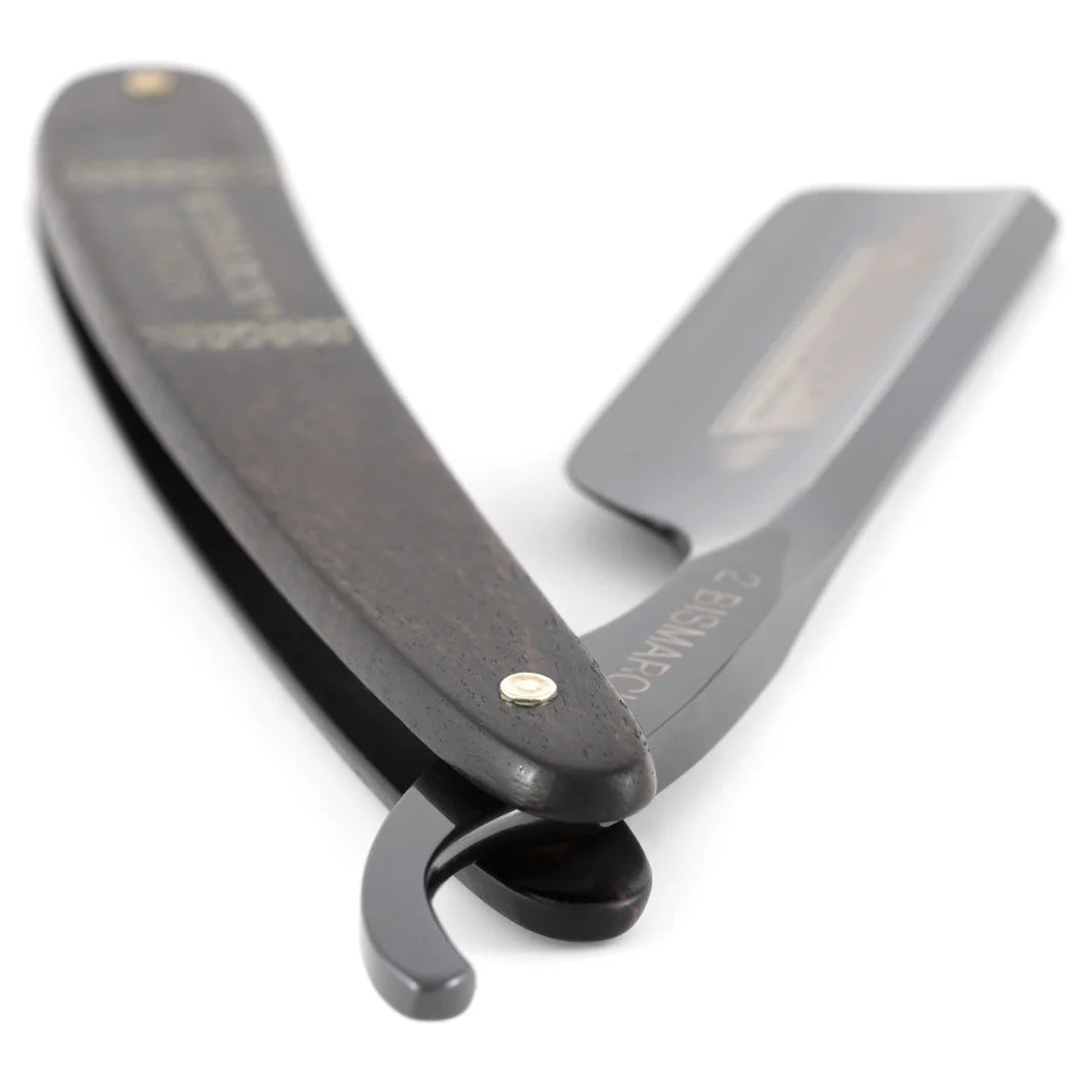 Dovo Bismarck Cut-Throat Razor The Black Prince 6/8