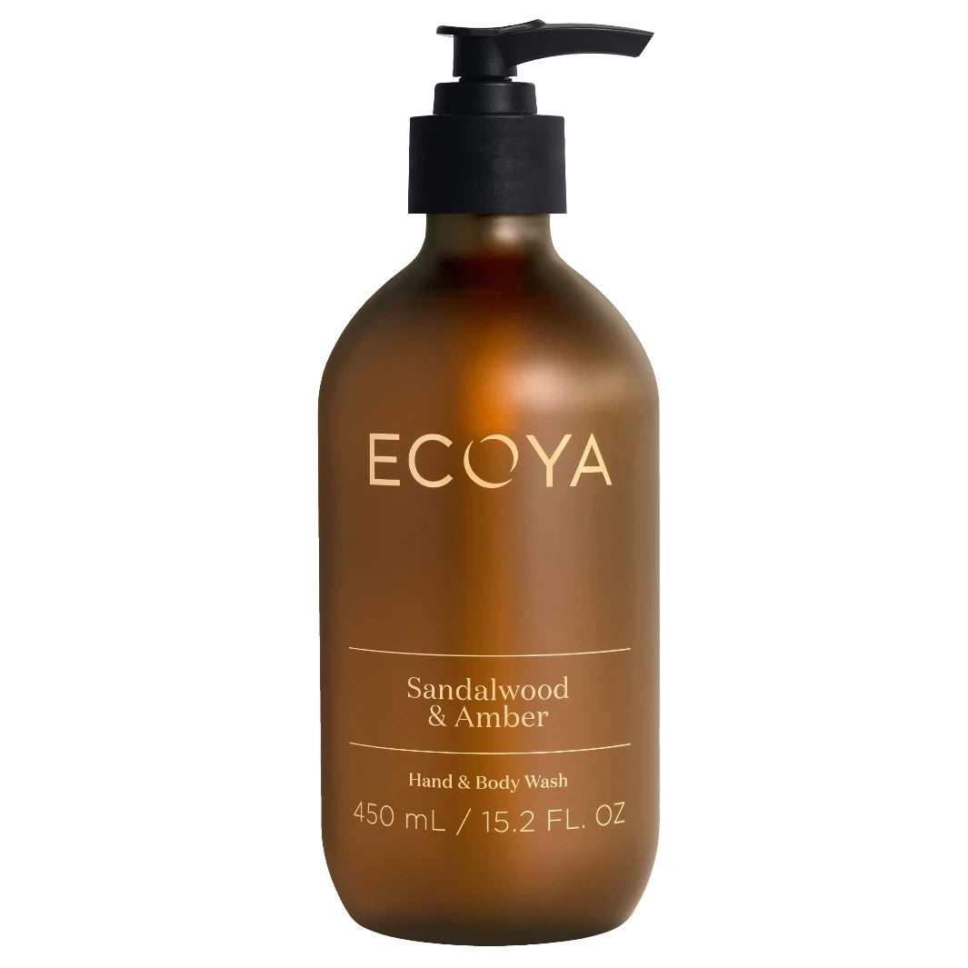 Ecoya Sandalwood & Amber Hand & Body Wash