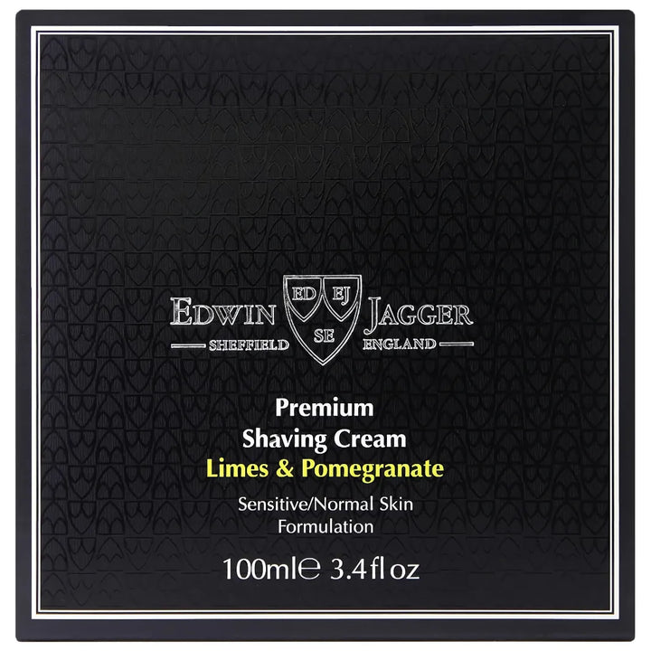 Edwin Jagger Limes & Pomegranate Shaving Cream 100ml