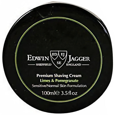 Edwin Jagger Limes & Pomegranate Shaving Cream 100ml