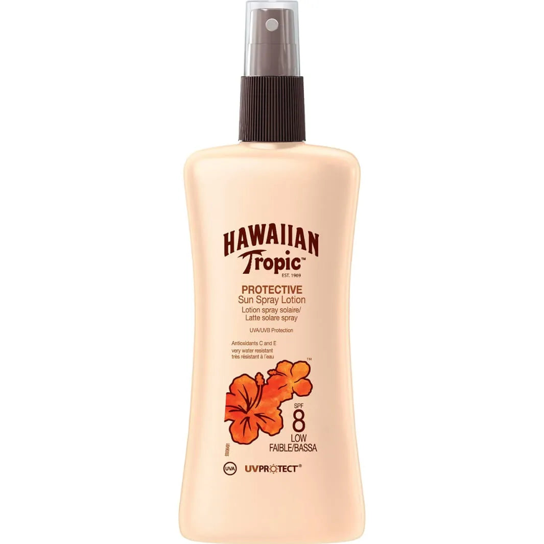 Hawaiian Tropic Sun Spray Lotion SPF8 200ml