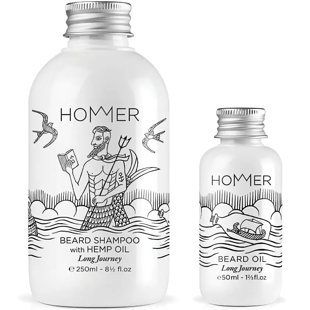 Hommer Divine Beard Set (Shampoo & Oil)