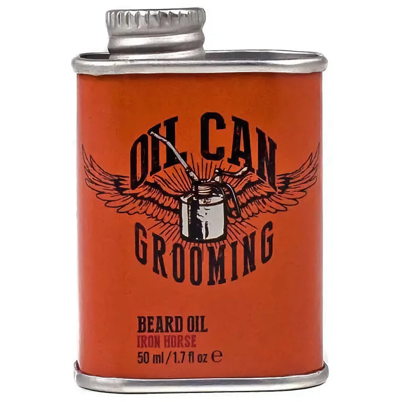 Oil Can Grooming Iron Horse Beard Oil
