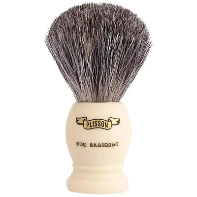 Plisson Original Shaving Brush Ivory Pure Badger
